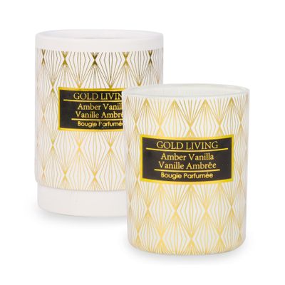 Glass candle – Amber vanilla