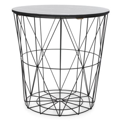 Storage basket – marble