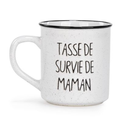 Vintage Mug – Survie de maman