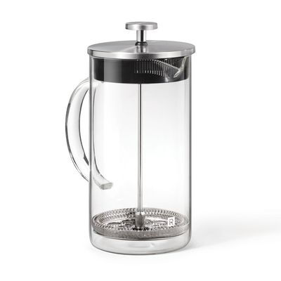 Glass plunger coffee maker