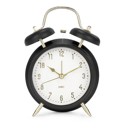 Black Alarm Clock Dial