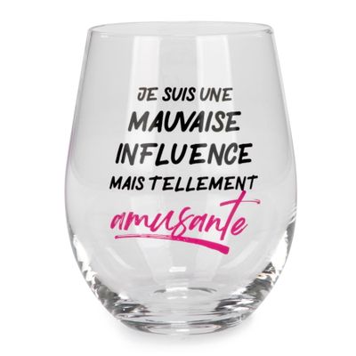 Wine glass without stem – Mauvaise influence