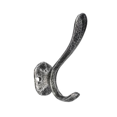 Silver metal hook