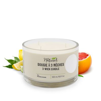 Soy candle 3 wicks – Energy