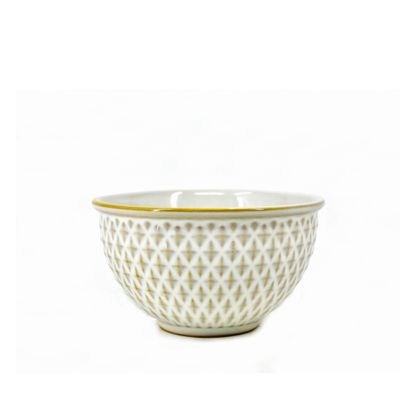 Stoneware bowl – Textured Patterns