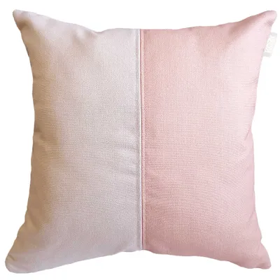 Coussin 2 tons rose
