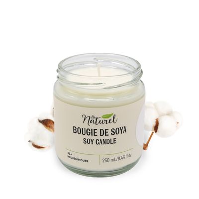 Soy Candle 250ml – Cotton