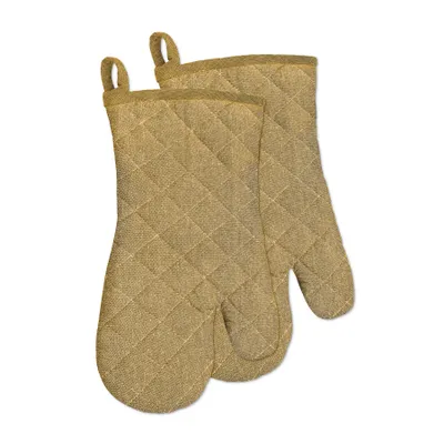 Pair of oven mitts – Mustard