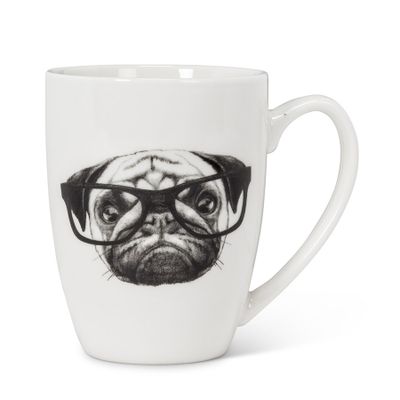 Tasse – Pug avec lunette