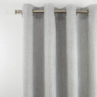 Textured curtain – Grey