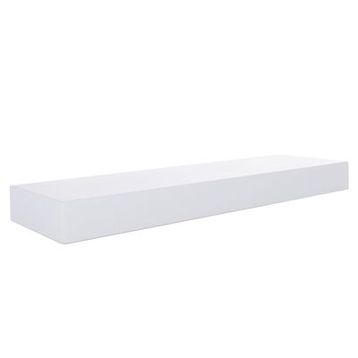 Floating wall shelf – White