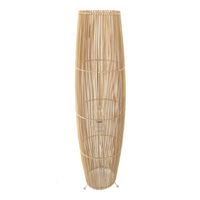 Lampe de plancher en bambou