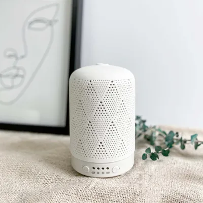 Patterned diffuser – White