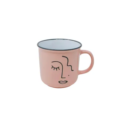 Vintage Mug – Pink face