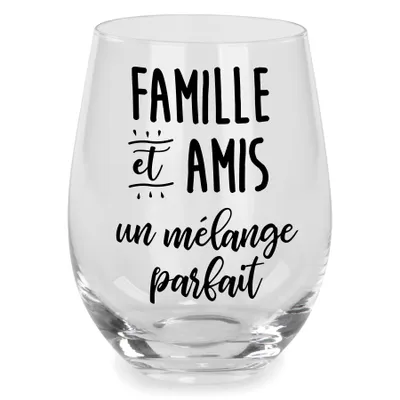 Wine glass without stem – Famille et amis