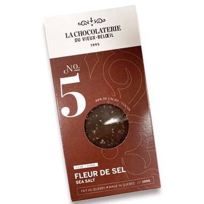 Dark chocolate bar #5 – Fleur de sel