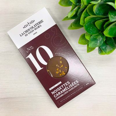 Milk Chocolate Bar #10 – Hazelnuts