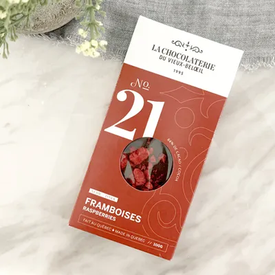 Dark chocolate bar #21 – Raspberries