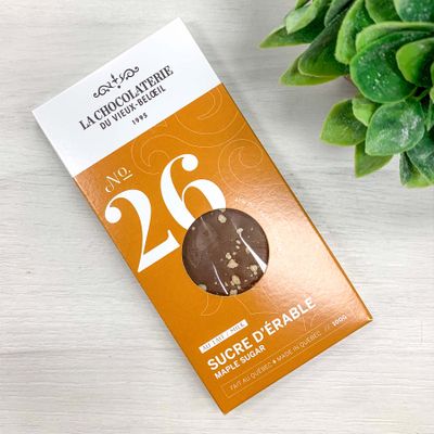 Milk Chocolate Bar #26 – Maple Sugar
