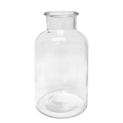 Glass vase 4×8 with regular opening