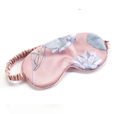 Masque de sommeil en polyester – Lotus