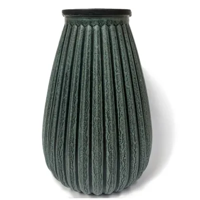 Vase ondulé vert – Anya