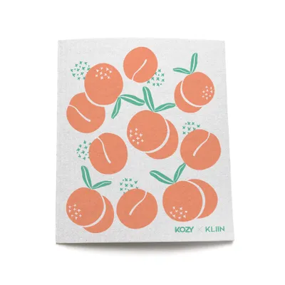 Reusable sponge cloth – Peaches