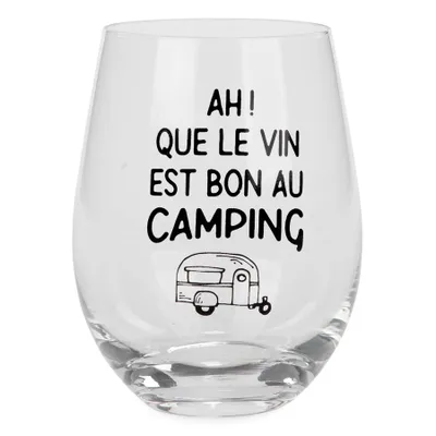 Wine Glass Without Stem – Camping