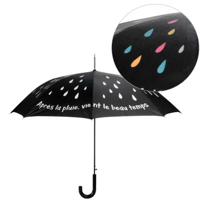 Color changing umbrella – “Après la pluie”
