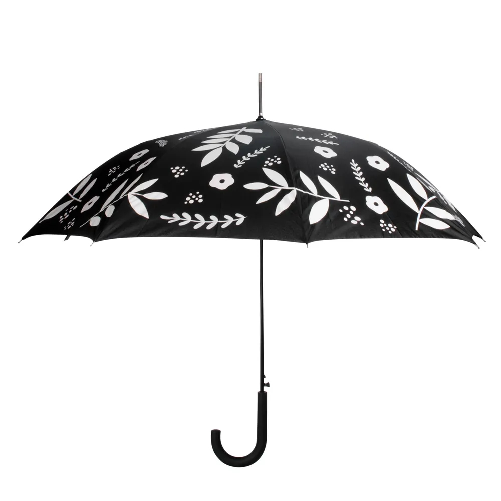 Color changing umbrella – Flowers and leafs