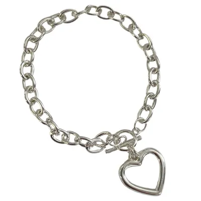 Bracelet with Clasp – Heart