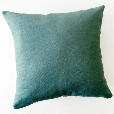 Kozy Cushion – Forest Green with Stitching
