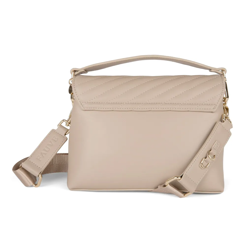 Total Hit Crossbody Purse- Taupe – The Pulse Boutique