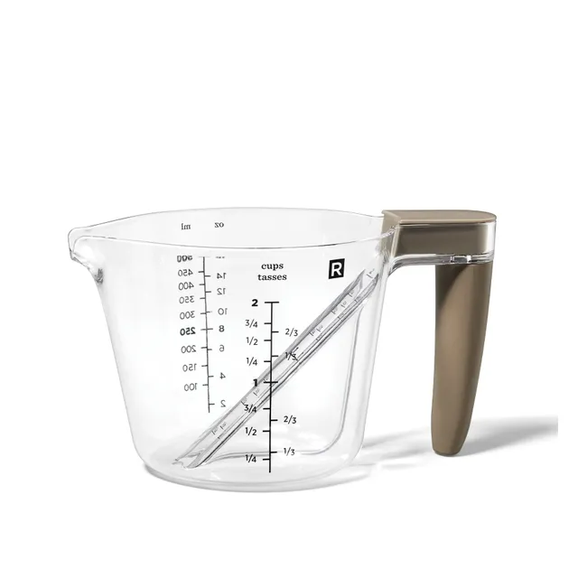 Starfrit Set Of 5 Nestable Measuring Cups, Dishwasher And Microwave Safe