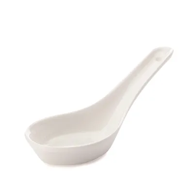 White Porcelain Spoon