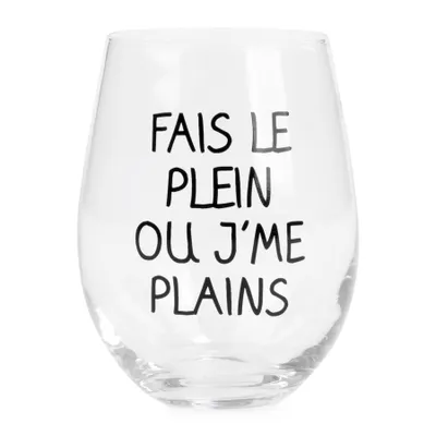 Wine glass without stem – “Ou j’me plains”