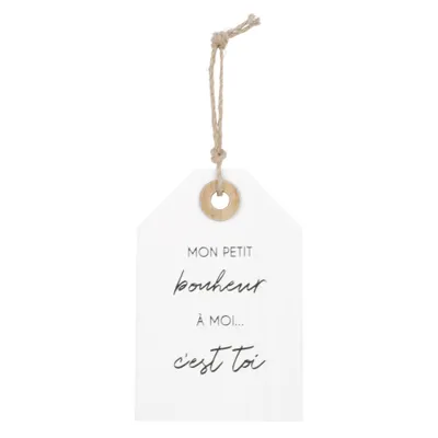 Wall plaque – Mon petit bonheur