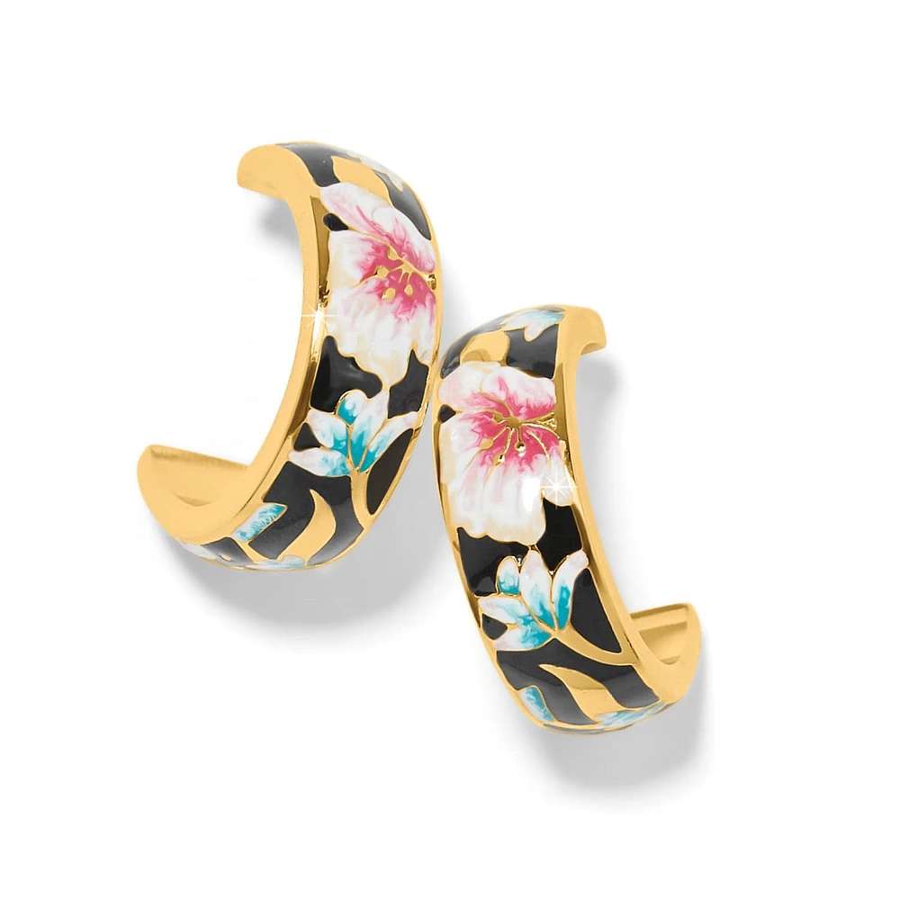 Botanique Butterfly Hoop Earrings