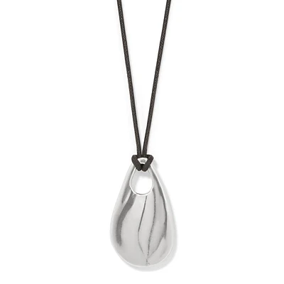 Cascade Drop Cord Necklace