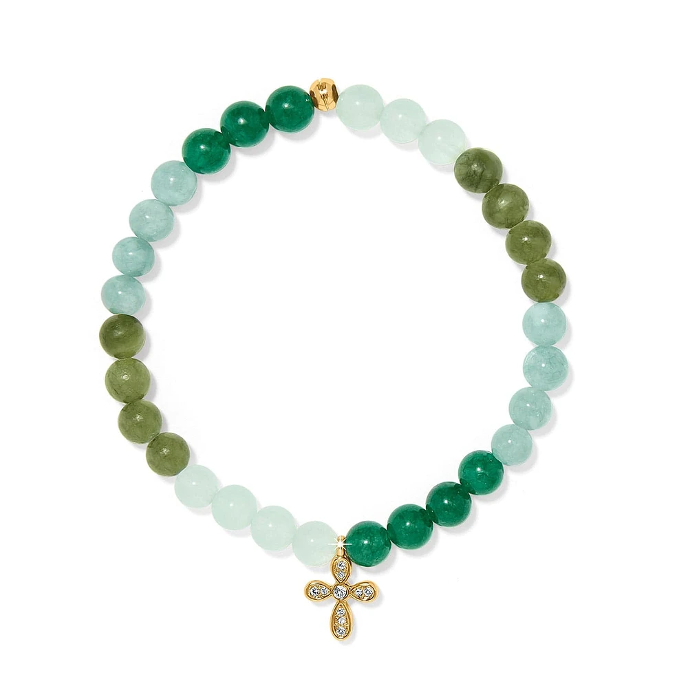 Enchanting Cross Stretch Bracelet