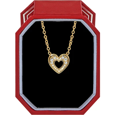 Enchanting Heart Necklace Gift Box