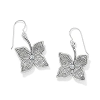 Everbloom Flower French Wire Earrings