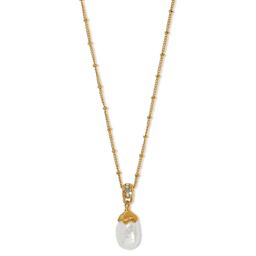 Everbloom Pearl Drop Necklace