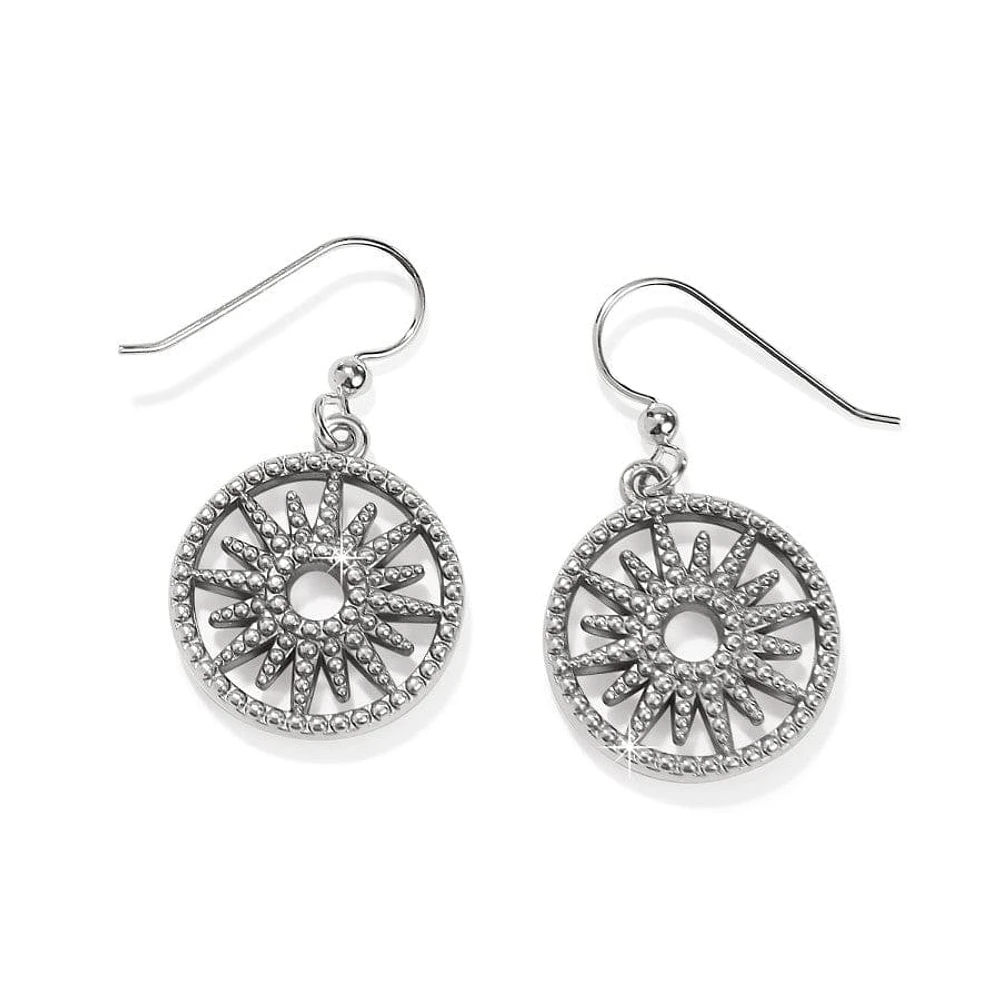 Illumina Sun French Wire Earrings