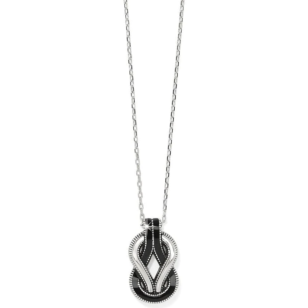 Interlok Harmony Black Necklace