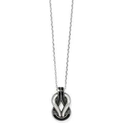 Interlok Harmony Black Necklace