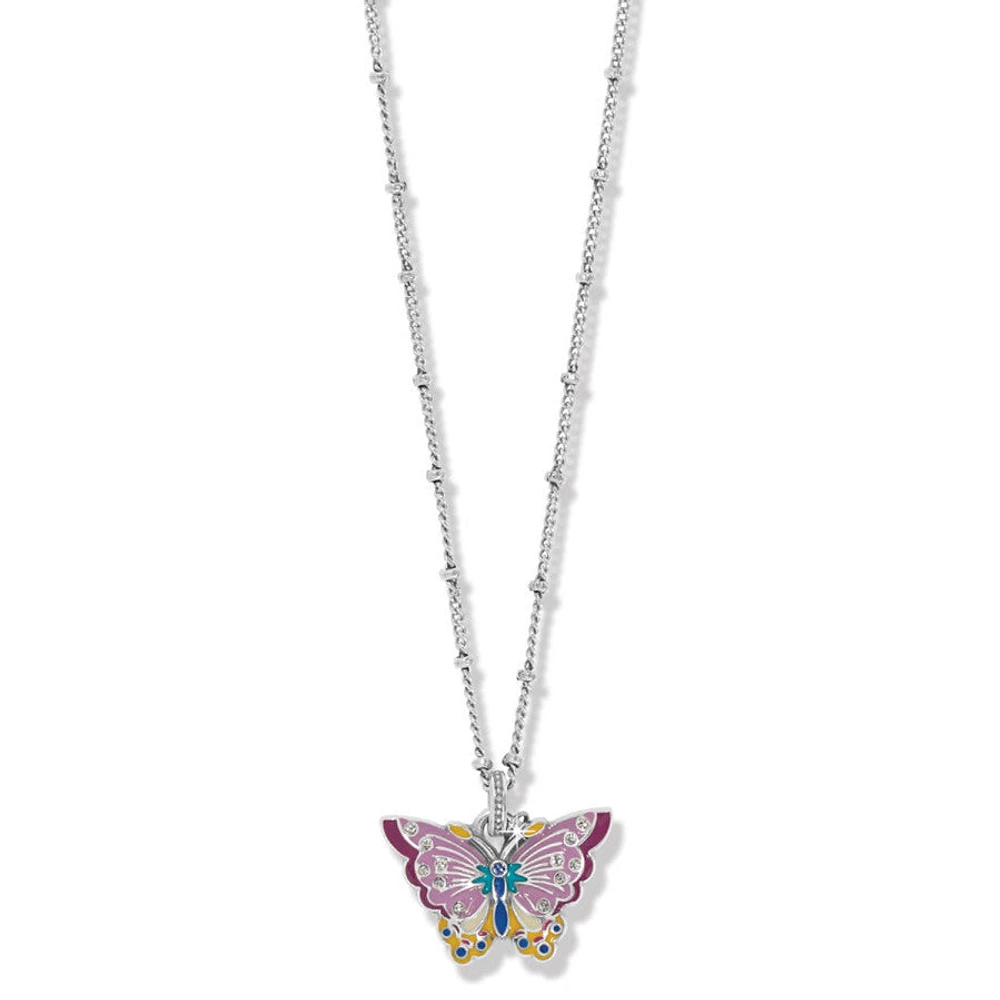 Kyoto In Bloom Butterfly Short Necklace