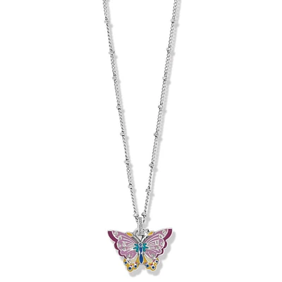 Kyoto In Bloom Butterfly Short Necklace