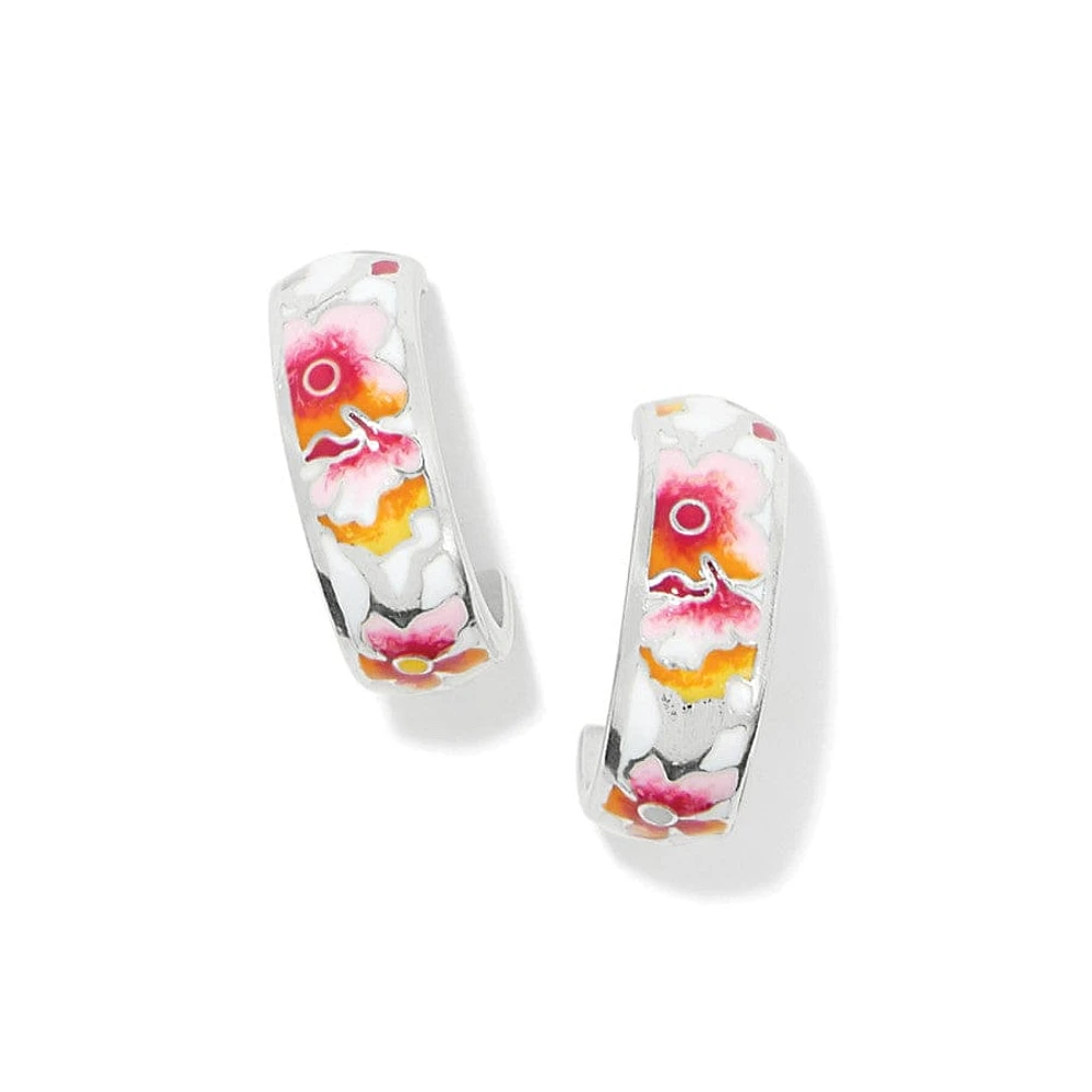 Kyoto In Bloom Sakura Hoop Earrings