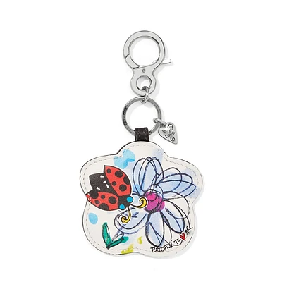 Love Tweet II Flower Handbag Fob